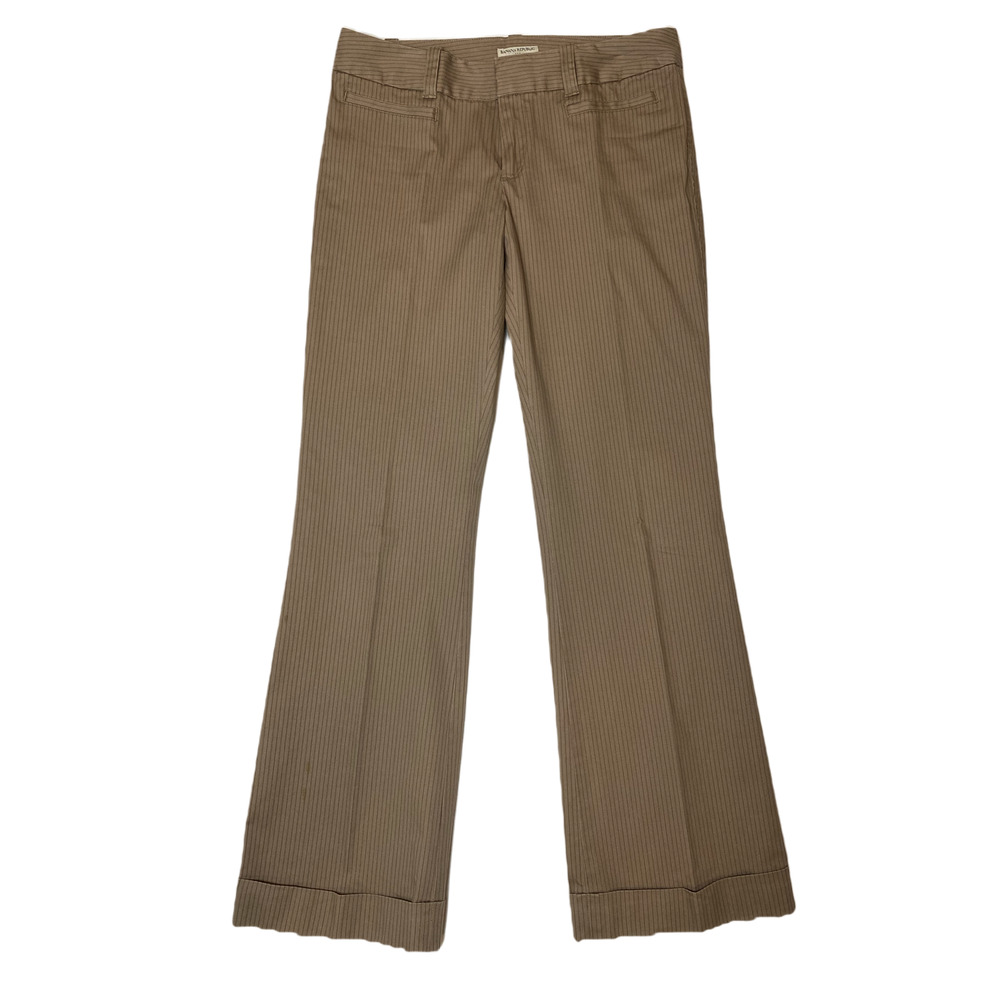 Banana Republic Tan Striped Pant Size 8